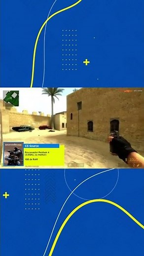 Esse é o CS que roda em qualquer PC FRACO