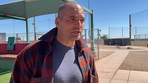 3.8K views · 57 reactions | Joey Votto is back at Spring Training Day 1 and he says he isn't worried about the abbreviated Spring Training. NEITHER ARE WE, JOEY. LET'S GOOOO!!! | WCPO 9 | Facebook