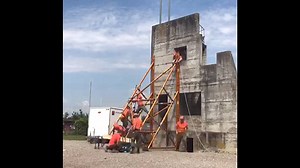 Absolute Double Raker up in 24 mins! Product familiarization training for Civil Defense KKE Thurgau, Switzerland. Learn more at http://www.pararech.com | Paratech Fire & Rescue Equipment