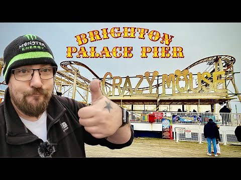 Visiting Brighton Palace Pier - Crazy FUNFAIR Rides!