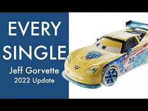 Every Single Disney Cars Jeff Gorvette Diecast (2022 Update)