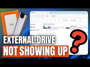 Windows 11 Won't Detect Your External Hard Drive? Watch This