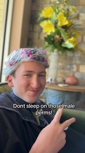 Male Perm Transformation by Stylist Special Beltran