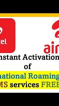 Activate your AIRTEL International Roaming using the Airtel Thanks App #prepaid #postpaid #SIM