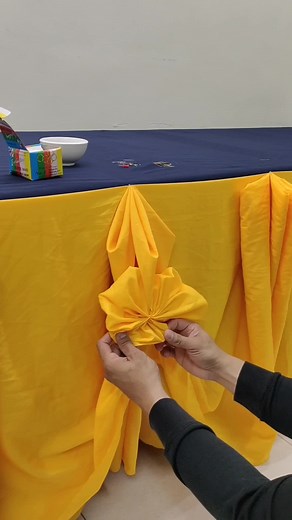 Table Skirting Tutorial with Geena Cloth