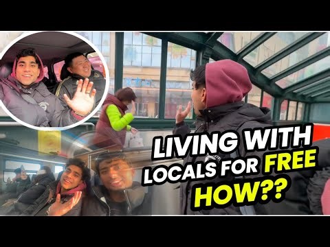 Living with a Couchsurfing Host in China 😜 | Qingdao Vlog