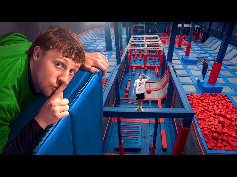 SIDEMEN FORFEIT HIDE & SEEK IN WORLD'S BIGGEST TRAMPOLINE PARK