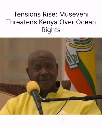 Tensions rise between Uganda and Kenya as President Museveni issues a warning over access to the Indian Ocean. Could this escalate? 🌍⚠️ #museveni #kenya #indianocean #africanews #tensions