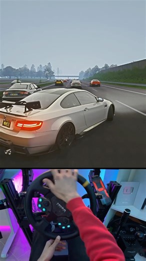 Bmw m3 e92 drift in traffic | Assetto Corsa