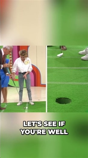 She’s so nervous she’s shaking on #ThePriceIsRight ⛳