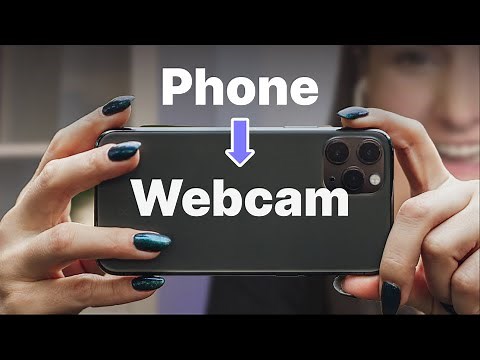 Use Your Phone As An External Webcam for HD Recordings