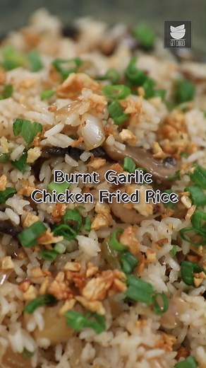Burnt Garlic Chicken Fried Rice is a popular Indo Chinese recipe. basically, this recipe prepared from cooked rice with burnt garlic and Chicken and seasoning ingredients in a wok or frying pan. it is very similar to the popular fried rice recipe and is typically served for lunch or dinner. Ingredients - 3 tbsp Oil 20 Garlic Cloves (Chopped) 1/2 cup Onions (chopped) 1/4 cup spring Onion Bulb (chopped) 1 Cup Mushroom 100 gms Boneless Chicken (boiled &diced) 2 Green Chillies (chopped) Salt (as per