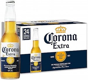 Corona Extra Import Beer, 24 pk, 12 fl. oz. Bottles, 4.6% ABV