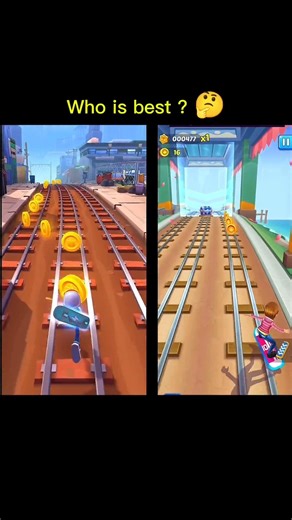 🔥 Subway Surfers vs Endless Runner 😱 Who Is Best? #shorts #subwaysurfers
