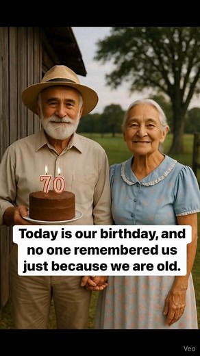 They once filled a house with children’s laughter and birthday candles for everyone else. Now they share one small cake between two hearts, wondering when growing old became the same as being forgotten. If this reaches you, prove that love doesn’t have an age limit — wish them the birthday they deserve. #fblifestyle | Thriving Recipes