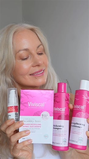 5K views | @annamaria_kalebic is starting her journey to stronger and healthier hair, one Viviscal supplement at a time ✨ Paired with our hair care routine for extra strength and shine! Follow Anna Maria's journey as she grows her hair and her confidence over the next 6 months 朗 | Viviscal UK | Facebook
