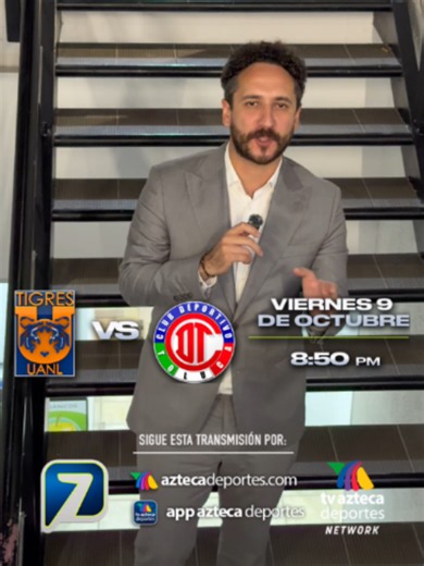 Tigres y Toluca se enfrentan en un duelo de alto voltaje, con una gran rivalidad y dos equipos que siempre dan de qué hablar. 👹🐯 #ViernesBotanero 📅 ⁣⁣⁣HOY 🕚 8:50 PM⁣⁣ 📺 Azteca 7 y TV Azteca Deportes Network 💻 http://aztecadeportes.com⁣⁣⁣⁣⁣⁣⁣⁣⁣⁣ 📱 APP Azteca Deportes y APP TV Azteca