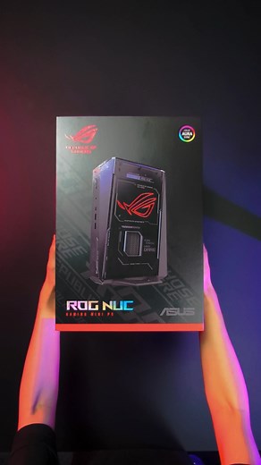 Say Hello to the Future of Mini PCs!  Check out the powerful ROG NUC 2025 mini PC, packed with Intel Core Ultra 9 processor and NVIDIA GeForce RTX 5080 Laptop GPU. Learn more: https://sg.rog.gg/ROG_NUC_2025 #ROG #NUC #unboxing #Gaming #MiniPC | PC Themes | Facebook