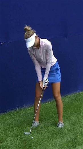 KPMG Women's PGA Championship on Instagram: "Not sure what’s better: the shot or the reaction. 😅 Nelly Korda holing out never gets old. #TopShotTuesday | #KPMGWomensPGA"