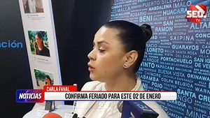 Vocera Presidencial, Carla Faval, confirma feriado del 2 de enero, mientras que la eliminación del feriado del 22 de enero será evaluado por el gabinete ministerial. #SeoTvNoticias /WCA | SEO TV Noticias