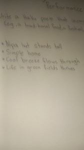 Write a Haiku poem that incorporates (e.g., a traditional food,... | Filo