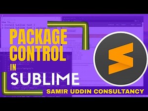 How to install sublime text package control | Latest Updated (2022) | Sublime text package control