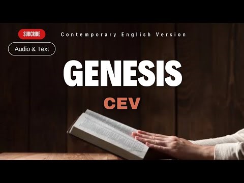 Audio Bible: Genesis (Contemporary English Version) With Text