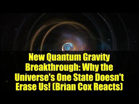 New Quantum Gravity Breakthrough: Why the Universe's One State Doesn't Erase Us! (Brian Cox Reacts)