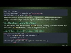 Understanding the Unknown Error with JavaScript Promises: A Guide to Troubleshooting and Callbacks