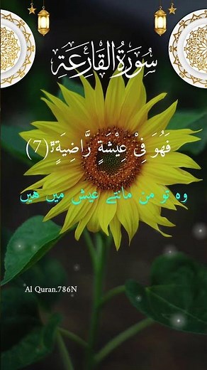 ✨SURAH.Al-Qari'ah🫀 (سورۃ القارعہ) SURAH.101 beautiful recitation #surahalqariah #alqariah