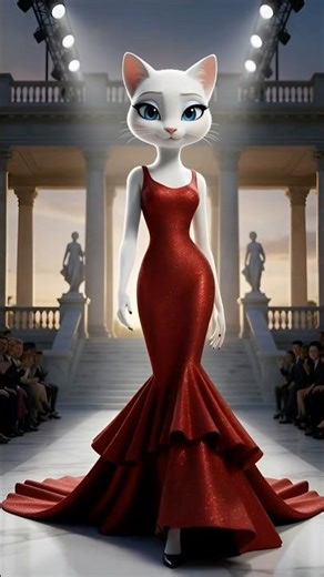 Next Top Model: The Fashionista Cat 🐾👠