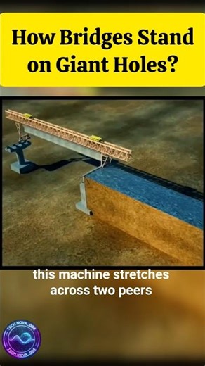 Bridge Foundations: The Secret Engineering #shorts #shortsfeed