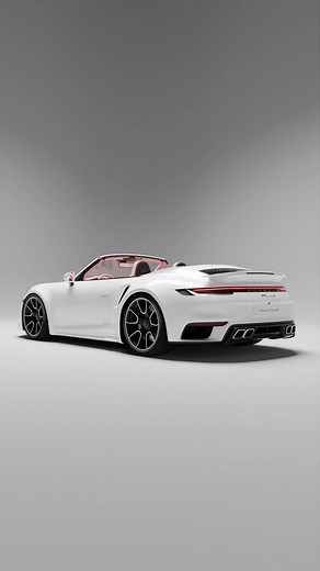 Pink Porsche Convertibles: 911 Turbo S Cabrio and More