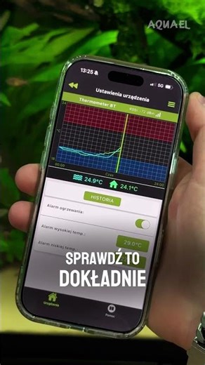 Na pewno masz odpowiednią temperaturę w akwarium? | AQUAEL THERMOMETER BT