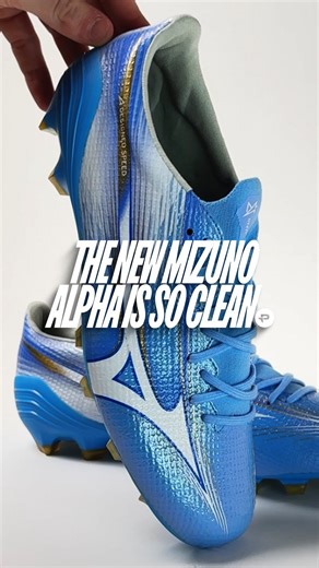 This new Mizuno pack is so clean. Shop the new Mizuno Alpha III Unity Sky online now at Pro:Direct Soccer - the World’s Largest Bootroom. | Pro Direct Soccer