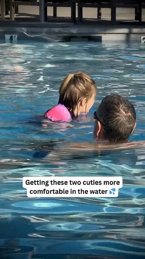 19 reactions · 8 comments | Getting these two cuties more comfortable in the water  because swimming lessons are coming soon! Grace has been loving it, and I’m so glad. Keegan is a bit hesitant. Any tips or tricks before we start lessons? | Angela Willey | Facebook