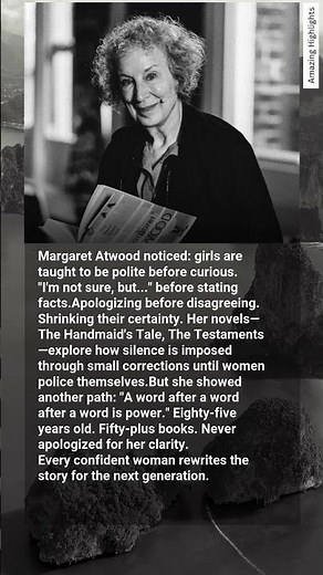 "A word after a word is power."—Atwood