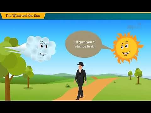 The Wind and the Sun. CBSE | Grade 2 | English