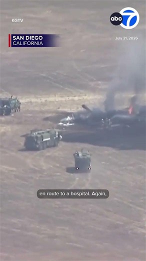 F-35 military jet crashes at Miramar Marine Corps Air Base in San Diego