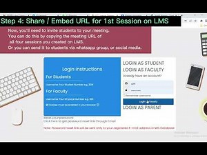 How to Add Zoom Class Session Link on LMS for Students