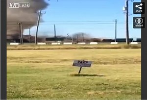 Videos capture massive train collision in Texas Panhandle that left 3 presumed dead