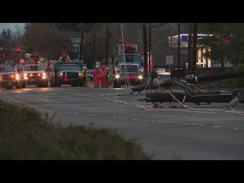 California Storm Watch: Heavy rain and hail slams region with clear weather expected this weekend