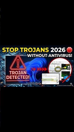 Stop 2026 Trojans Without Antivirus! 🛑