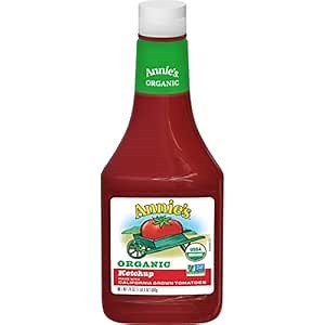 Annie's Organic Ketchup, Gluten Free, Certified USDA Organic, 24 oz