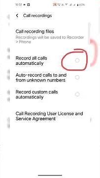 Auto Call Recorde | How to auto call record