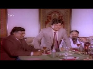 Dr.Rajkumar Warns To Rowdies with Powerful Dialogues | Doddanna | Best Scene In Kannada Movie