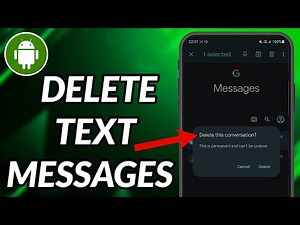 How To Delete Text Messages On Samsung