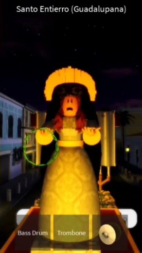 Juego semana santa es, procecion del santo entierro de la guadalupa #semanasanta #roblox #fe