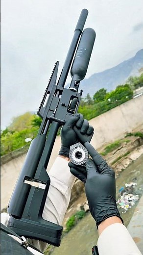 Snow Peak M60 BTB PCP .22 #airsoft #airrifleshooting
