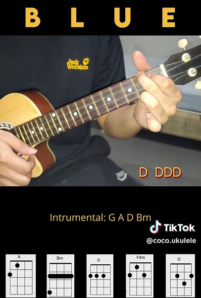 Blue by Yung Kai: Ukulele Playalong Tutorial